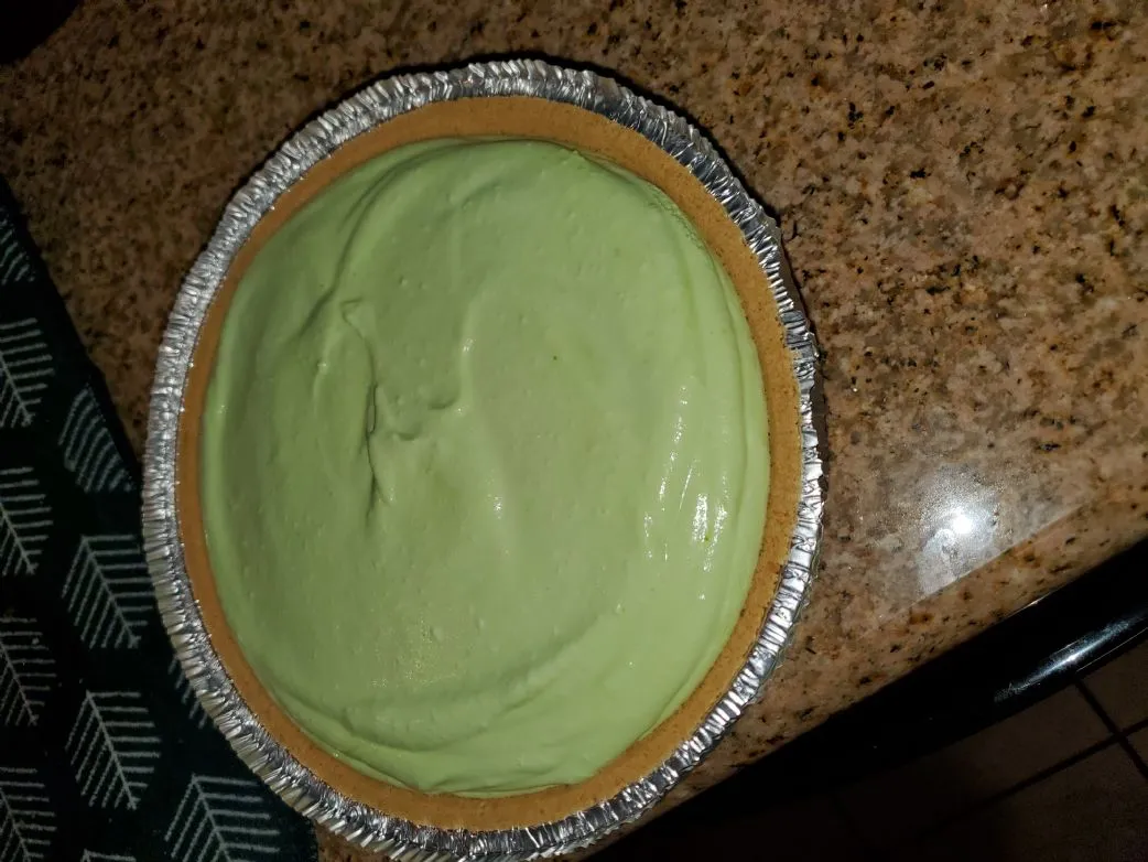 Key Lime Jello Käsekuchen