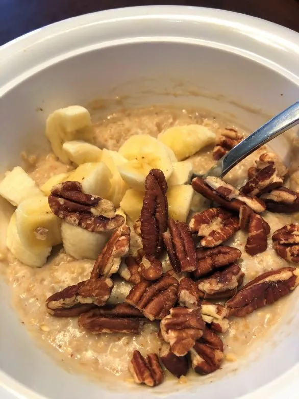 Bananenbrot-Haferbrei