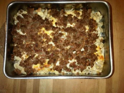 Geliehener Blumenkohl mit Käse