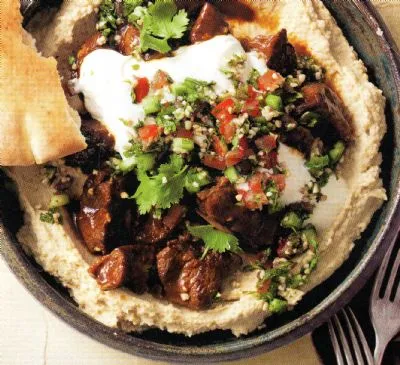 Gewürzter Lamm-Teller