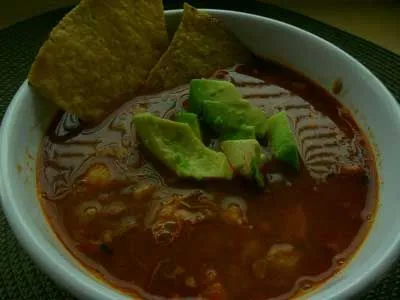 Hühnchen Pozole