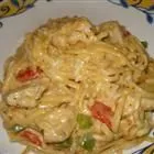 Hühnchen-Spaghetti Deluxe