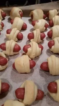 Kleine Schweinchen in Decken