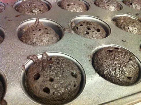 Geschmack-Infusion Zwei-Biss-Brownies (Vollkorn, ohne Zucker)