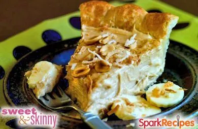 Erdnussbutter-Bananen-Creme-Torte