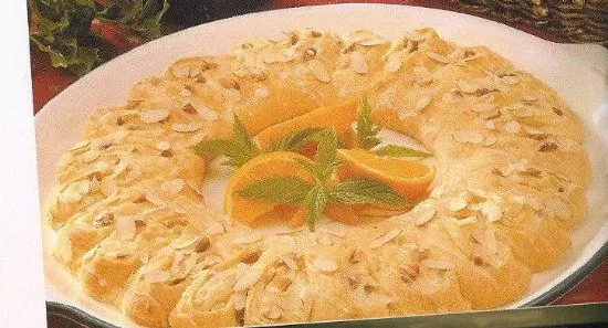 Orangen-Frühstücksring