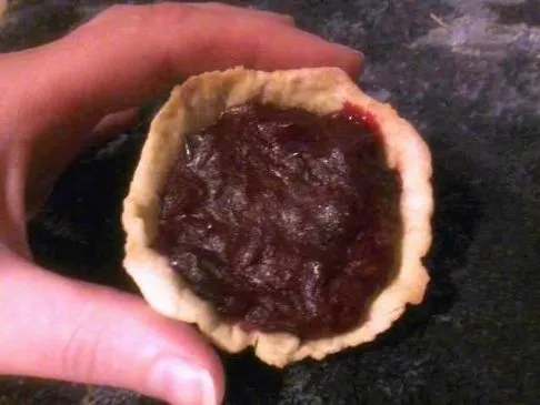 Cranberry-Törtchen mit wenig Zucker/Fett