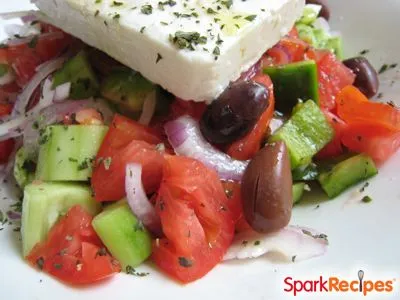 Griechischer Dorfsalat (Horiatiki-Salata)