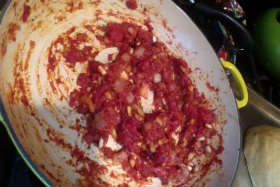 Spaghetti-Kürbis mit Pomodoro-Sauce