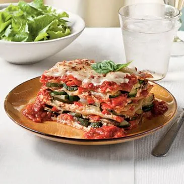 Lasagne ohne Pasta mit Gemüse