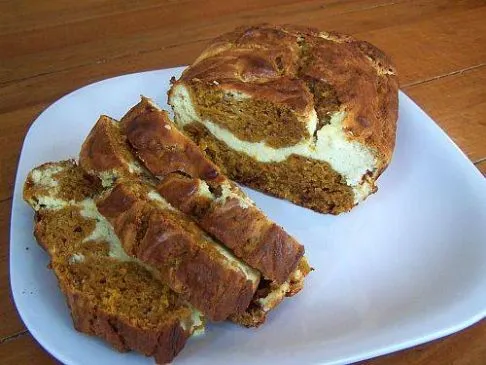 Kürbis- und Sahnebrot