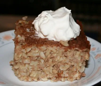 Brauner Reis Pudding