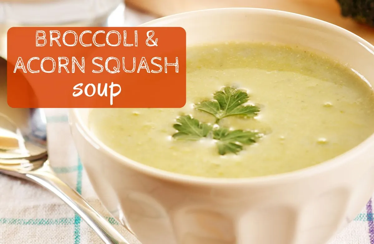 Brokkoli-Eichelkürbis-Suppe