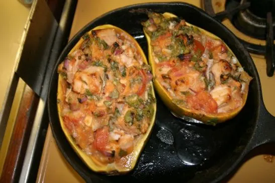 Hawaiianisches Papaya-Ceviche - Gebacken