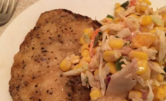 Würziger griechischer Joghurt-Krautsalat