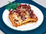 Leichte Lasagne Mexicana