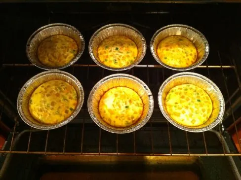 Grüne Chili-Quiches