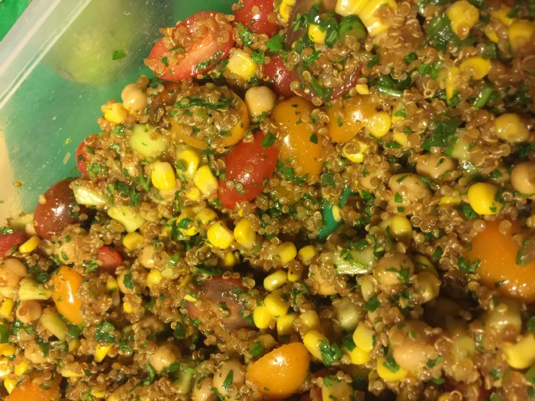 Gerösteter Quinoa-Salat