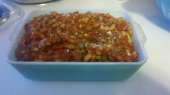 Pasta Con Piselli (Pasta mit Erbsen), Glutenfrei