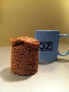 Leichter Frühstücks-Mug-Muffin (vom Blog Alpha-Pink-Omega)