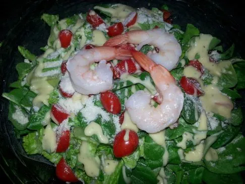 Shrimp Caesar Salat #FITFOOD