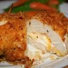 Kalorienreduzierte Knoblauch-Zitronen gefüllte Hähnchenbrust