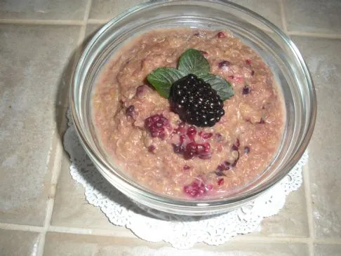 Brombeer-Quinoa "Haferbrei"