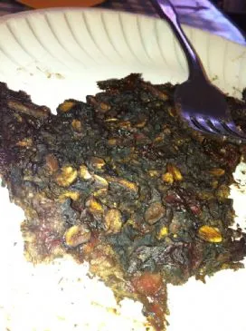 Bananensplit Gebackenes Haferflocken (vegan)