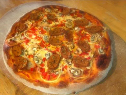 Vegane Pizza