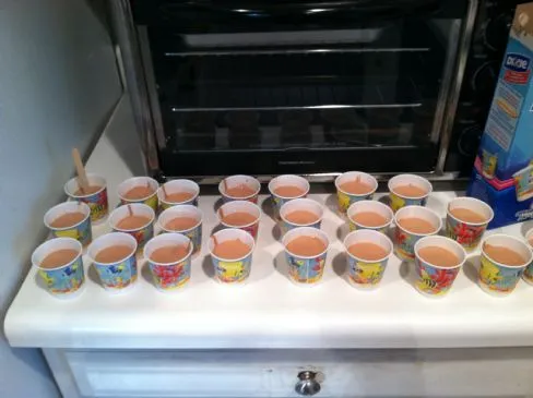 Hausgemachte Pudding-Pops