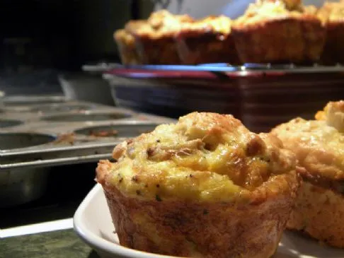 Wurst-Ei-Keksmuffins