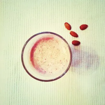 Kirsch-Bananen-Milchshake