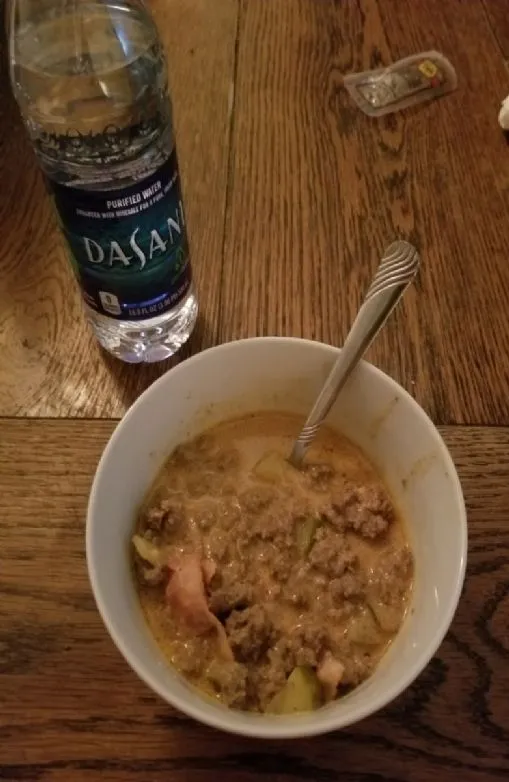 Bacon-Cheeseburger-Suppe