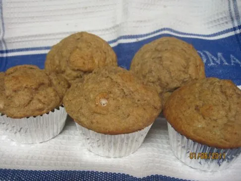 Bananen-Nuss-Muffins