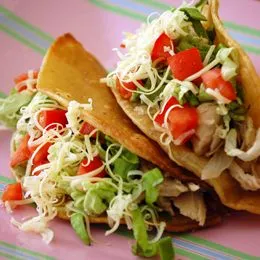 Crockpot Hähnchen Tacos