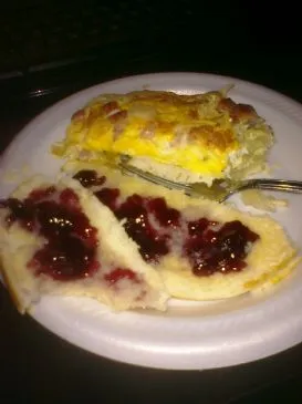 Mein Biscuit-Ei-Schinken-Kartoffel-Frühstück