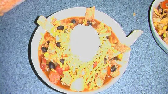 Hühner-Tortilla-Suppe