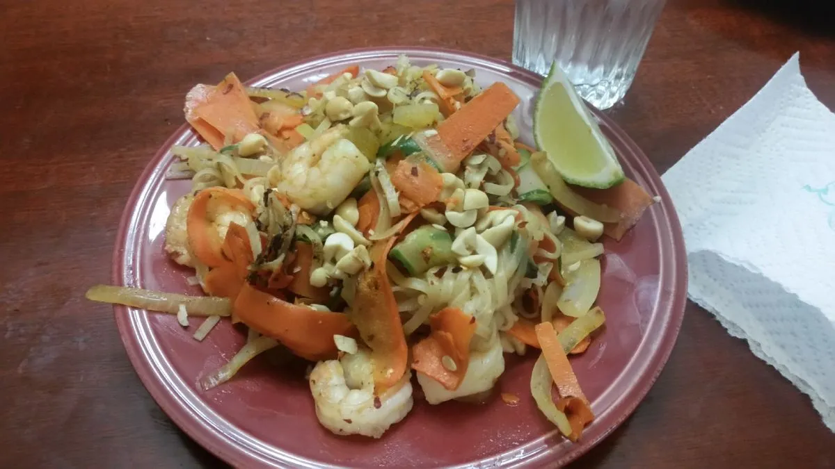 Garnelen Pad Thai