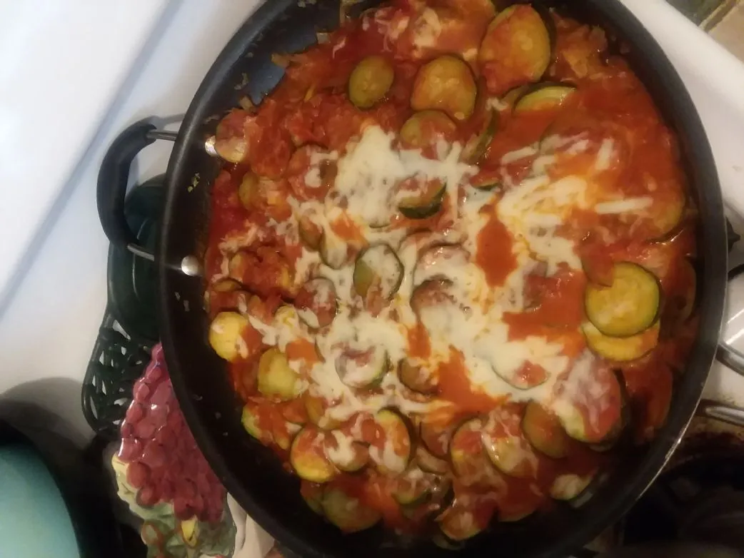 Mexikanisches Zucchini-Gericht