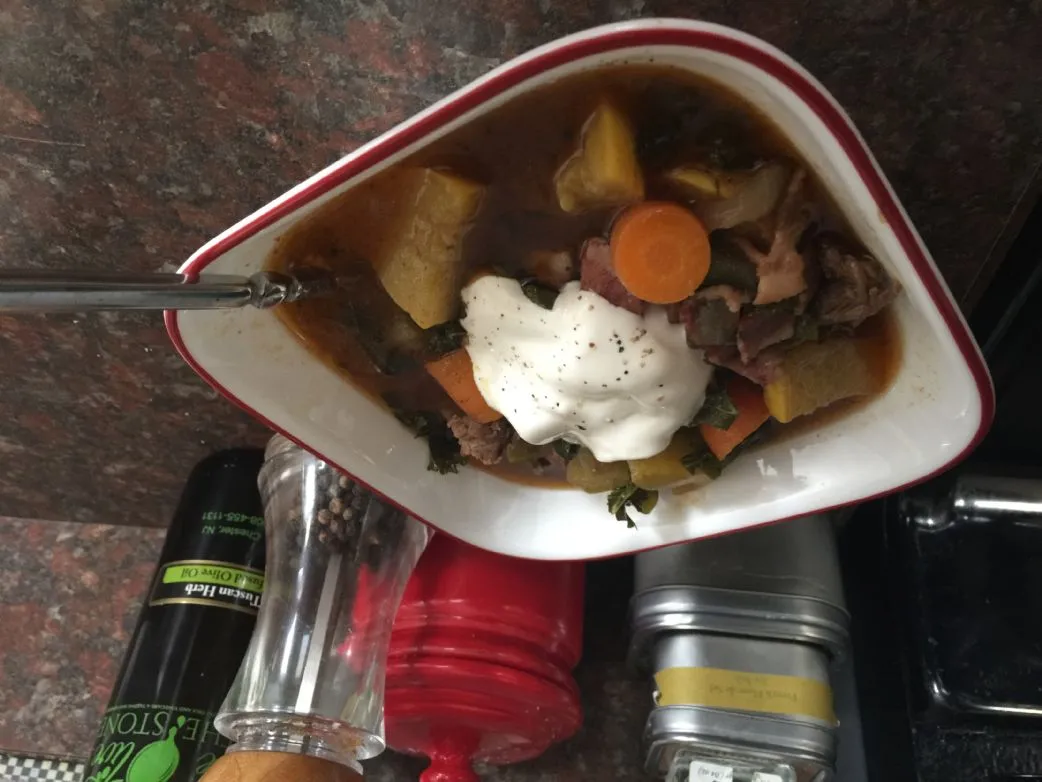 Keto Skirt Steak Suppe