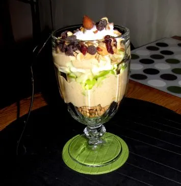 Kürbiskuchen-Joghurt