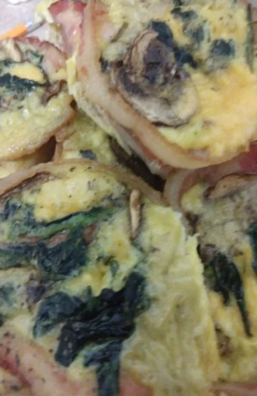 Spinat- und Pilz-Fit(tata)