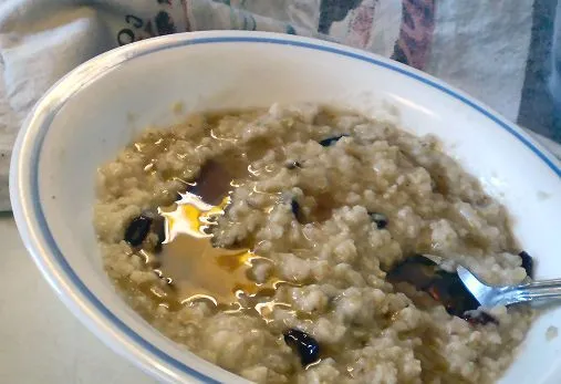 Mein Lieblings-Ahorn-Brauner-Zucker-Haferbrei