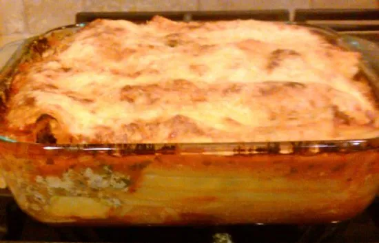 Gefüllte Manicotti