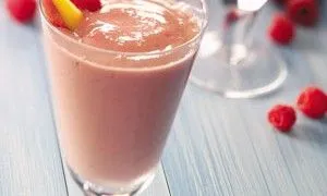 Peach Melba Shake
