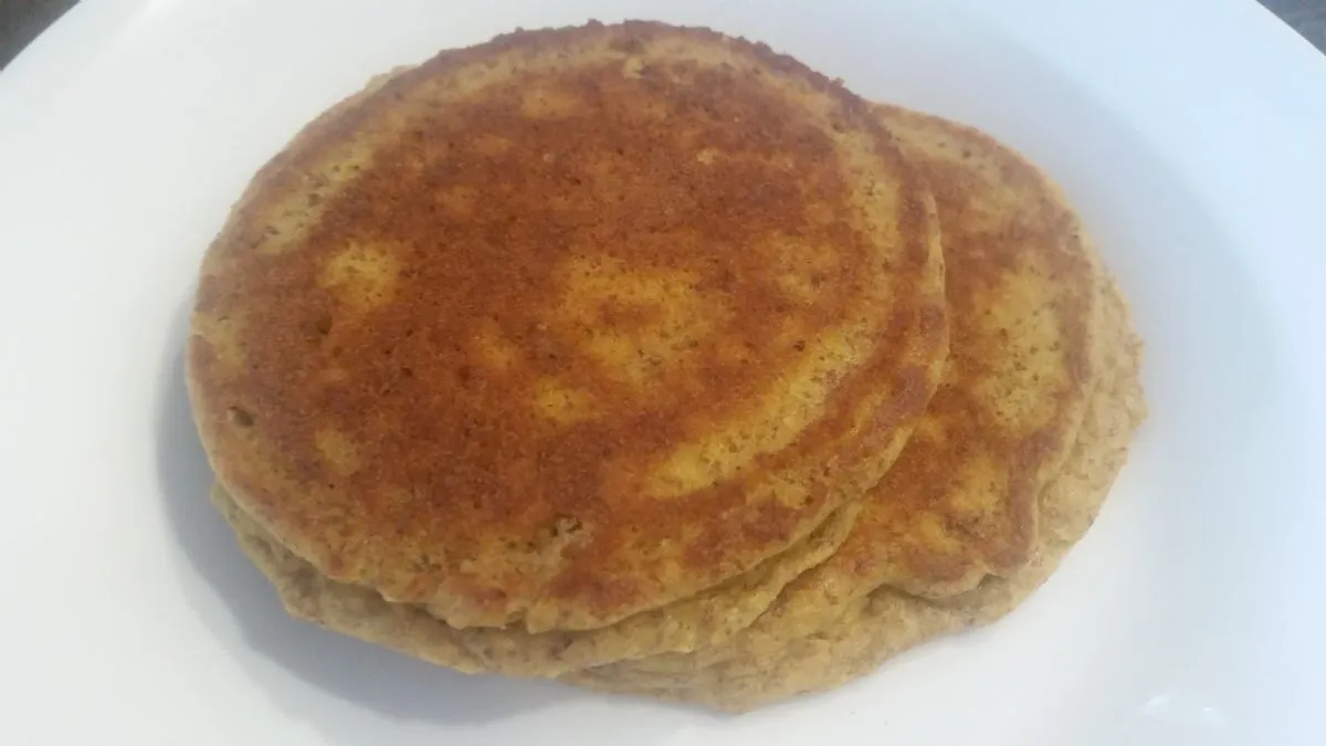 Leichte Kürbispfannkuchen