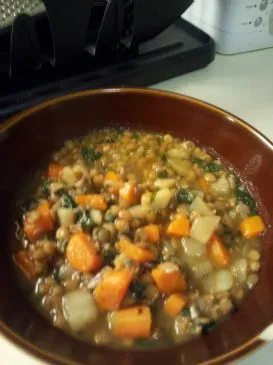 Ashleys Linsensuppe