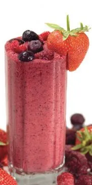 Einfacher tropischer Smoothie mit zwei Zutaten