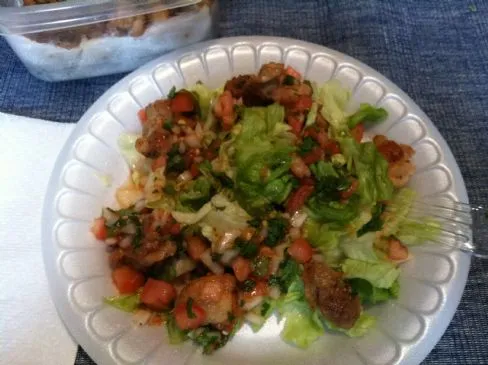 Pico De Gallo Hähnchen-Salat