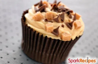 Mexikanische heiße Schokolade Cupcakes